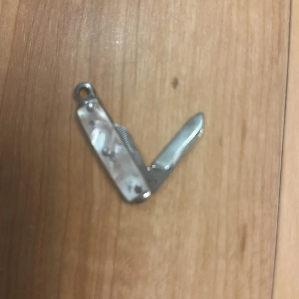 Miniature knife 🔪 pendant